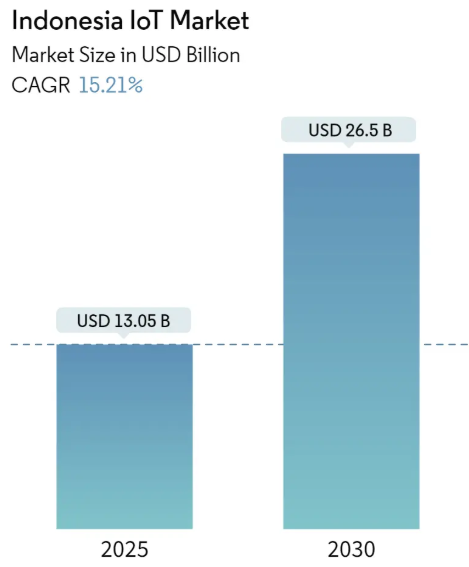 Indonesia IoT Market Size Indonesia IoT Market Summary